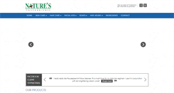 Desktop Screenshot of naturesprogroup.com